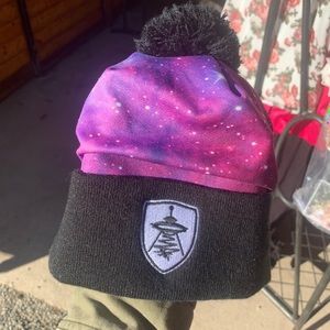 Purple Galaxy Beanie